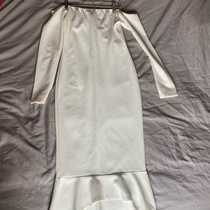 Missguided white dress